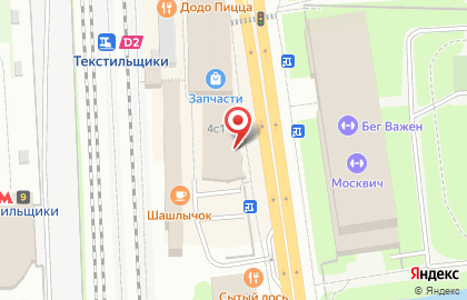 Продуктовый магазин в Москве на карте