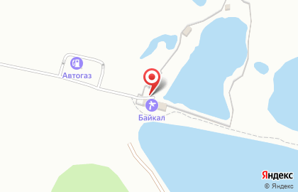 База отдыха и рыбалки Байкал на карте