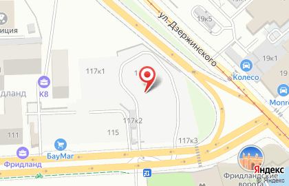 Салон мебели Россиббалт в Московском районе на карте