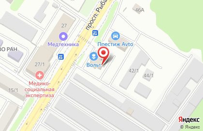 Сервисный центр Вольт-Сервис в Петропавловске-Камчатском на карте
