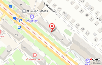 Компания Ваш комфорт на проспекте Ленина на карте