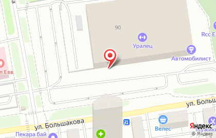Федерация хоккея России на улице Большакова на карте