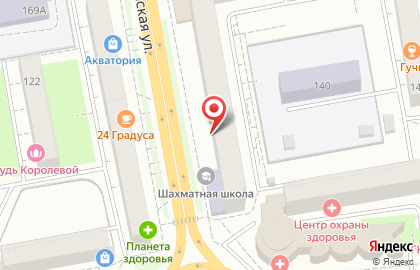 Салон красоты Glamour на Пушкинской улице на карте