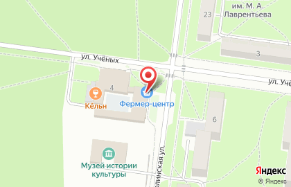 Магазин натуральных продуктов Фермер-центр.рф на Золотодолинской улице на карте