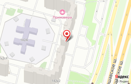 Район Чертаново Центральное Общественный пункт охраны порядка Южного административного округа на Варшавском шоссе, 142 к 1 на карте