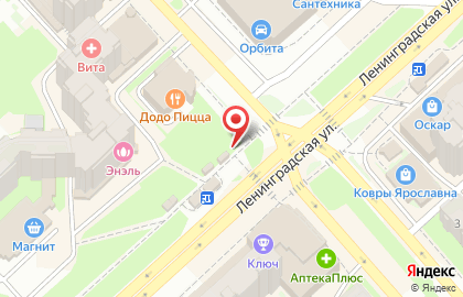 Продуктовый магазин МиМП на Ленинградской улице, 134 к 1 на карте