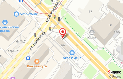 Автомойка Акваименс на карте