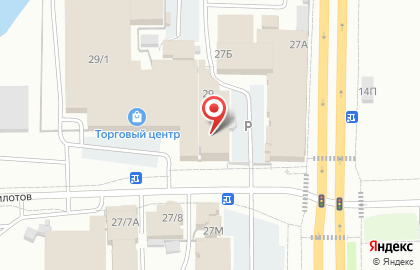 Продовольственный магазин на улице Можайского на карте