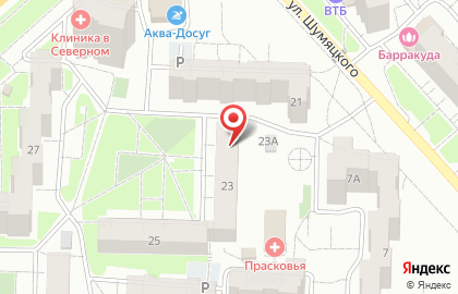 Салон-парикмахерская Мастерская красоты в Советском районе на карте