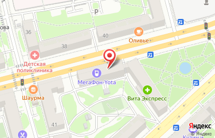 Магазин женской одежды и нижнего белья всё в Ажуре на проспекте Ленина на карте