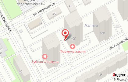 Студия красоты City Style на улице Космонавта Беляева на карте