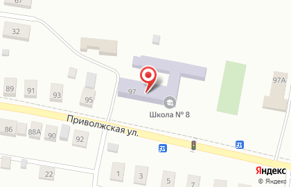 Академия футбольного мастерства Спарта на Приволжской улице на карте