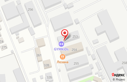 Гимнастический центр GYMKIDs в Лобаново на карте