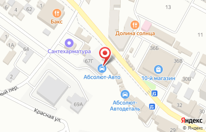 Торгово-сервисный центр Абсолют-авто в Ростове-на-Дону на карте