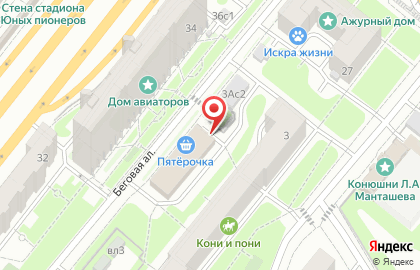 Пятерочка на Динамо на карте