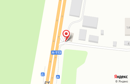 У дороги на карте