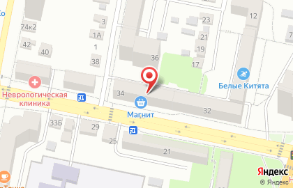 Магазин косметики и бытовой химии Магнит Косметик на Белгородском проспекте на карте