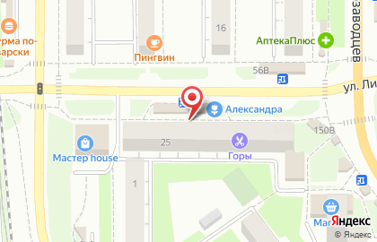 Флоранс на улице Лихачёва на карте
