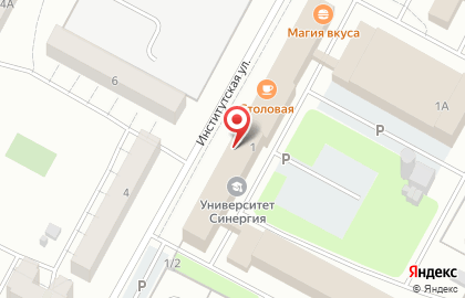 Производственная компания АНК-профиль на Институтской улице на карте