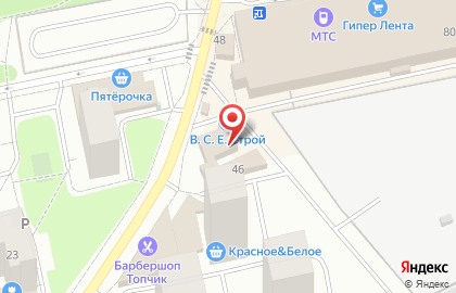 Салон дверей Бастион-С на улице Твардовского в Балашихе на карте