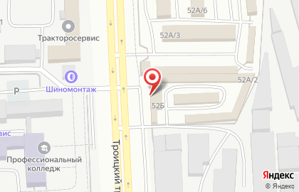 Запчасти Камаз на карте