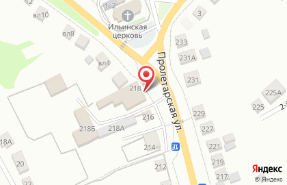 Аптека Аист на Пролетарской улице на карте