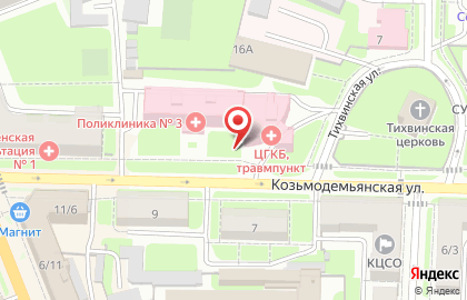 Стоматология Улыбка в Великом Новгороде на карте