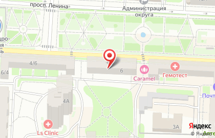 Салон красоты Allure на проспекте Ленина на карте