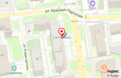 Магазин Сантехника в Сыктывкаре на карте