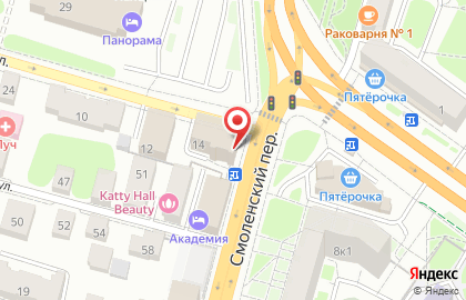 Аптека и салон оптики Фарминторг в Центральном районе на карте