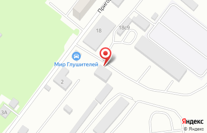 Автоцентр Мир Глушителей в Ленинградском районе на карте