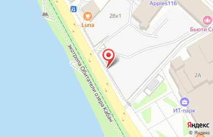 Спартаковская на карте