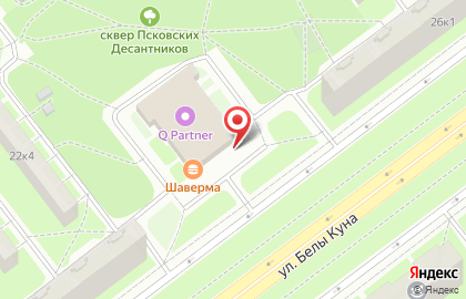 Супермаркет Пятёрочка в Санкт-Петербурге на карте