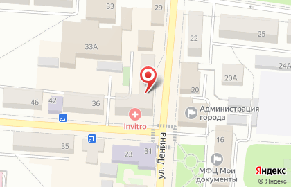 Медицинская компания Инвитро на улице Пушкина на карте