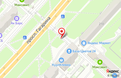 Магазин Строймастер на проспекте Гагарина на карте