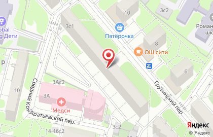 Кафе на Белорусской на карте