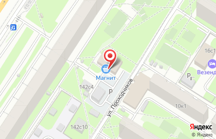 Супермаркет Магнит в Москве на карте