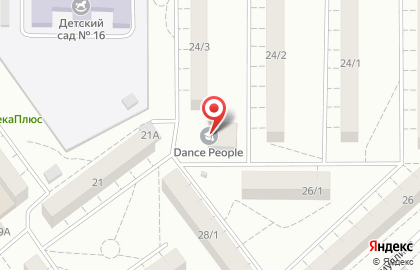 Школа танцев Dance People в Орджоникидзевском районе на карте