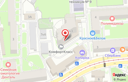 Новелла, ЗАО Северный город на карте