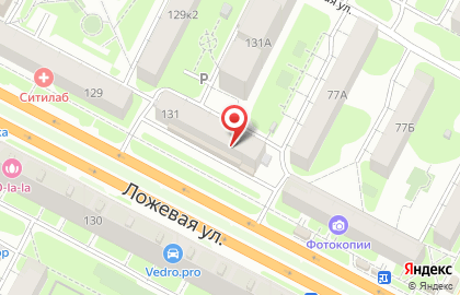 Купец Чайкофф в Пролетарском районе на карте