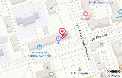 ОАО БайкалИнвестБанк на улице Ленина на карте