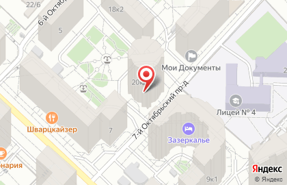 Детский сад Наши Детки на Октябрьском проспекте на карте