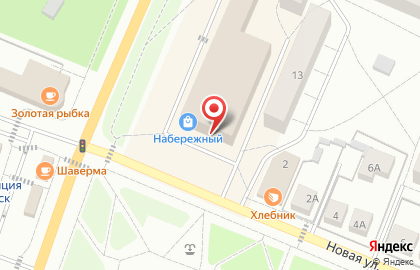 Магазин разливного пива ГлавПиво на Набережной улице на карте