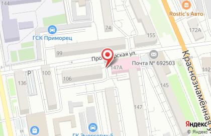 ЦентрОптика на Краснознамённой улице на карте
