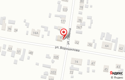 Продуктовый магазин Мечта на улице Ленина на карте