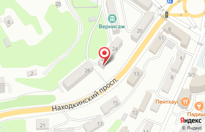 Продуктовый магазин На сопочке на карте