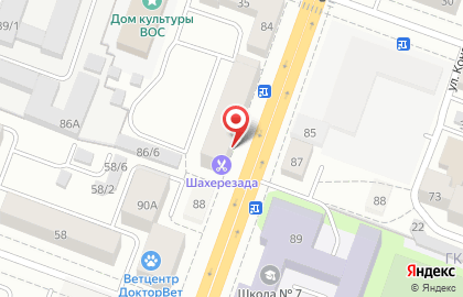 Парикмахерская Шахерезада на Первомайской улице на карте