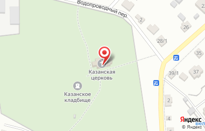Церковь иконы божией матери казанской на карте