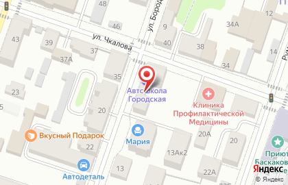 Автошкола Городская на карте