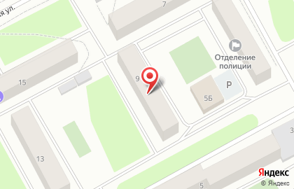 Магазин у дома Бристоль на Октябрьской улице на карте